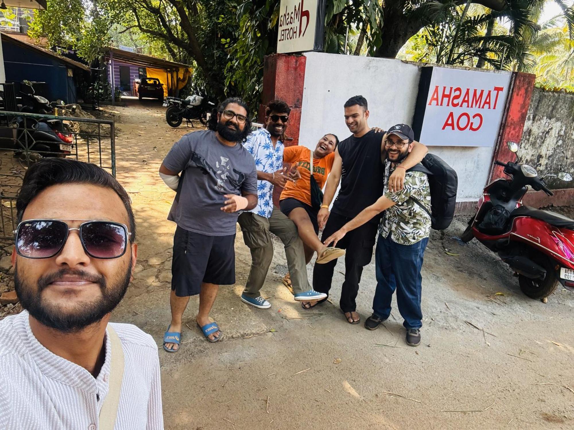 Tamasha Goa Vagator Hostel Buitenkant foto