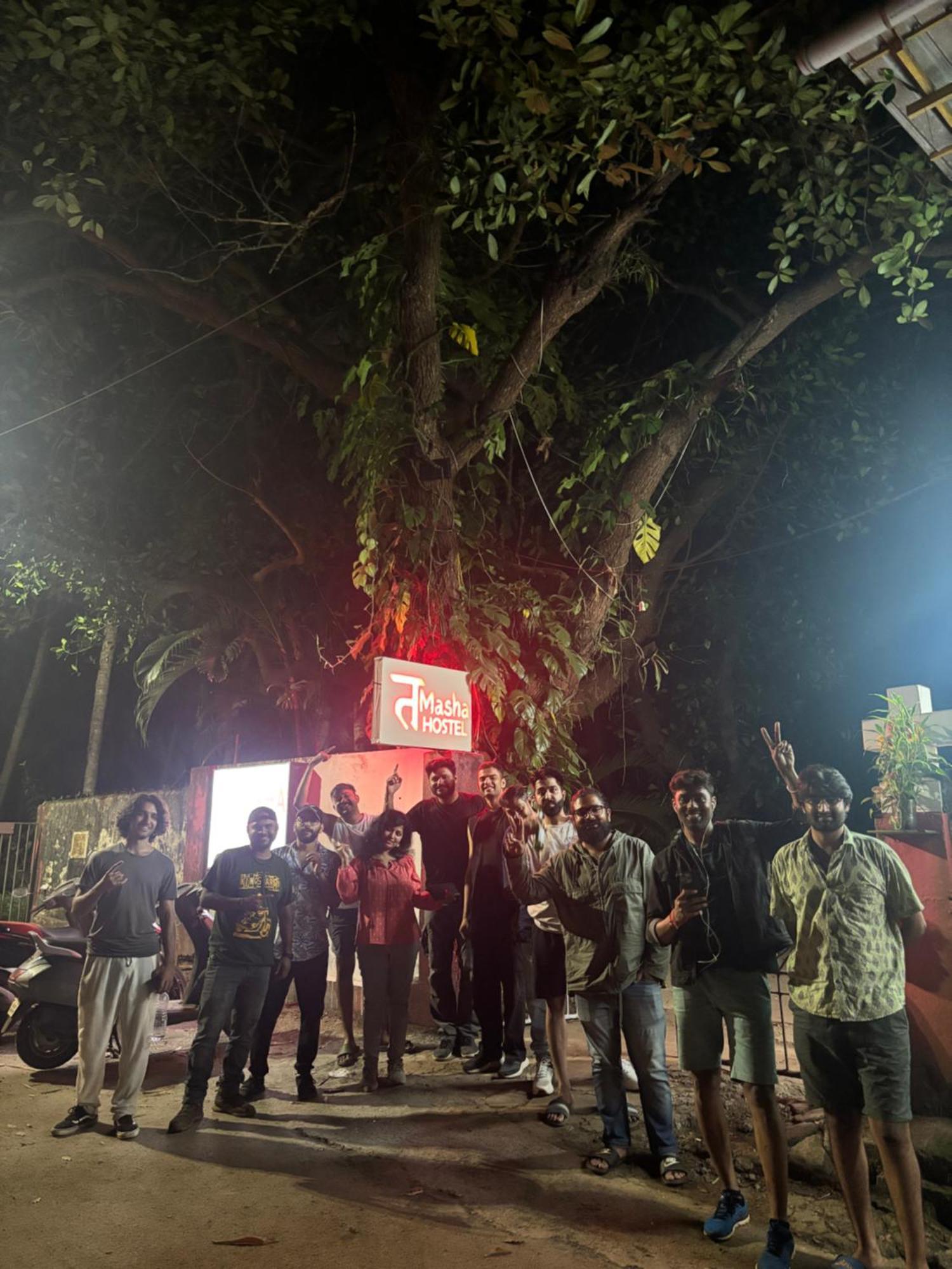 Tamasha Goa Vagator Hostel Buitenkant foto