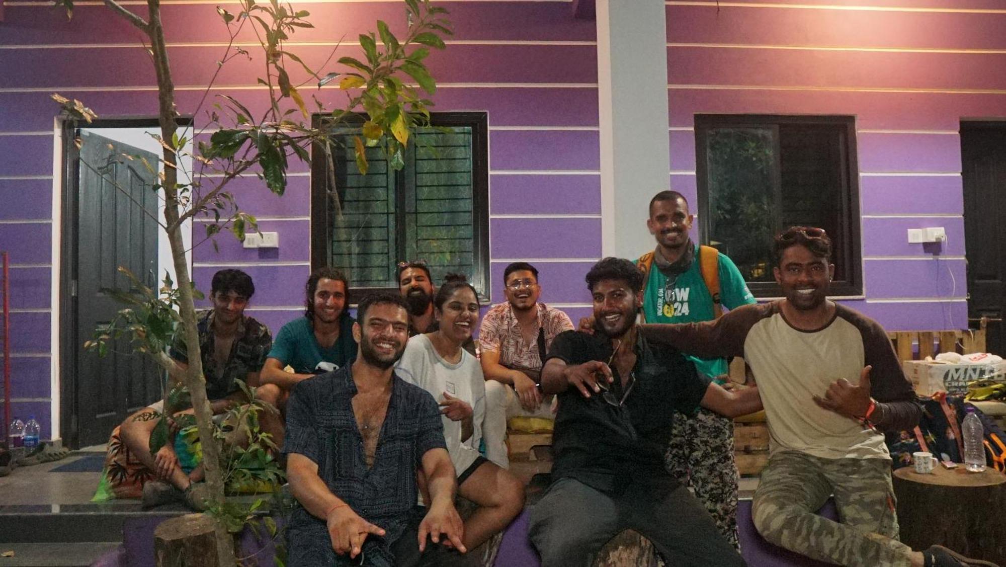 Tamasha Goa Vagator Hostel Buitenkant foto